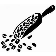 Stencil Sarayi Boyama Şablon Mutfak Obje ve Yazıları - 4494