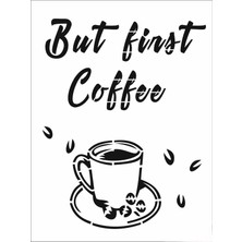 Stencil Sarayi Boyama Şablon Mutfak Obje ve Yazıları - 8446