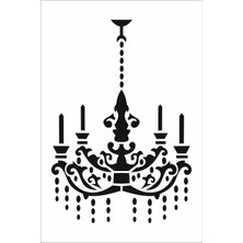 Stencil Sarayi Boyama Şablon Objeler - 4083