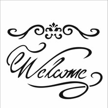 Stencil Sarayi Boyama Şablon Yazı ve Numaralar - 4178