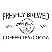 Stencil Sarayi Boyama Şablon Yazı ve Numaralar - 8710