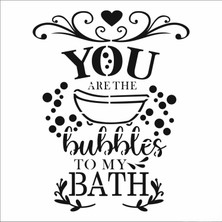 Stencil Sarayi Boyama Şablon Yazı ve Numaralar - 8574