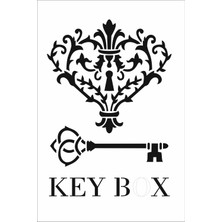 Stencil Sarayi Boyama Şablon Yazı ve Numaralar - 4131