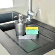 Primanova Pure Hazneli Sıvı Sabunluk Gri Ev M-E91-07