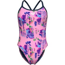 Arena Rose Texture Kadın Yüzücü Mayosu 006641907