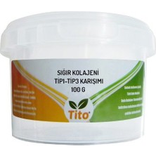 Tito Sığır Kolajeni Tip1-Tip3 Karışımı 100 G