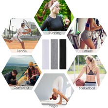 Salvia Dione Saç Bandı Pamuklu Esnek Bandana Koşu Trekking Tenis Gym Yoga Pilates Fitness Sporcu Moda Spor Salonu Saç Bantları Koşu Bandı ve Saç Aksesuarları Günlük Casual Renkli Saç Bandı Bandana Pembe Melanj