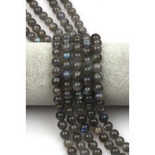 Alibaba Doğaltaş Labradorit Doğal Taş Dizi 8 mm Küre Kesim