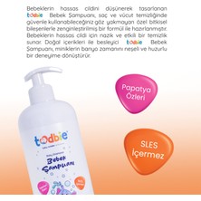 Todbie Bebek Saç & Vücut Şampuanı, Yeni Doğan, Göz Yakmayan,Boyasız,Alkolsüz,Parabensiz,Sles içermeyen şampuan 500 ml