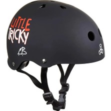 Triple Eight Little Tricky Black Jr Çocuk Kask Youth