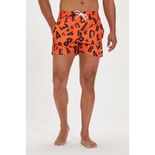 Bad Bear Bling Orange Men's Swimwear