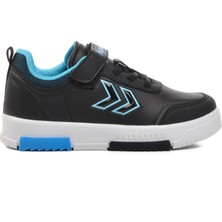 Hummel 900382 Molina Jr.-F Siyah-Mavi-Beyaz Çocuk Spor Ayakkabı