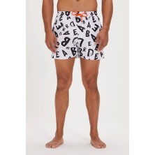 Bad Bear Bling Off-White Men's Swimwear