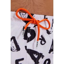 Bad Bear Bling Off-White Men's Swimwear