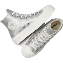 Converse Chuck Taylor All Star Lift Hi Silve Egret