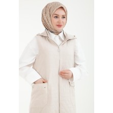 Armine Trend Kapitone Görünümlü Bahar Yeleği 24YT549