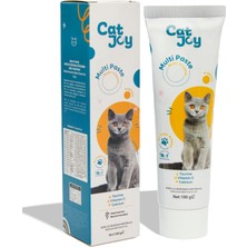 Catjoy Multivitamin Kedi Macunu 100 gr - Kediler Için C Vitaminli Taurinli Multivitamin Desteği