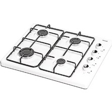 Itimat 1301 Beyaz Emaye Monoblok Set Üstü Ocak Lpg