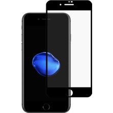 Azr 1 Kutu (10 Adet) Iphone 7 Plus/8 Plus Uyumlu Seramik Şeffaf Siyah Ekran Koruyucu