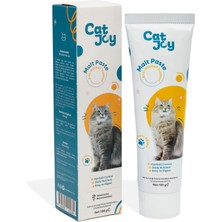 Catjoy Anti-Hairball Kedi Maltı Macunu 100 gr - Kediler Için Tüy Yumağı Önleyici Malt Macun