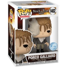 Funko Pop Attack On Titan Porco Galliard #1402 Pop Special Edition - Anime Figür