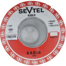 Sevtel 100M Marine Yassı 2X1,00MM² Kalaylı Bakır Kablo Ttr Myy Kahverengi Ahşap