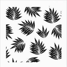 Stencil Sarayi Boyama Şablon Çiçek ve Meyve - 8177