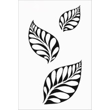 Stencil Sarayi Boyama Şablon Çiçek ve Meyve - 8247