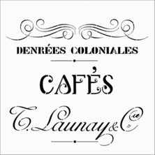 Stencil Sarayi Boyama Şablon Mutfak Obje ve Yazıları - 8347