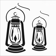 Stencil Sarayi Boyama Şablon Objeler - 8084