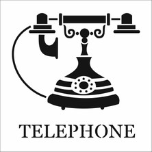 Stencil Sarayi Boyama Şablon Objeler - 4452