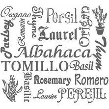 Stencil Sarayi Boyama Şablon Yazı ve Numaralar - 4067