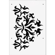 Stencil Sarayi Boyama Şablon Desenler - 4605
