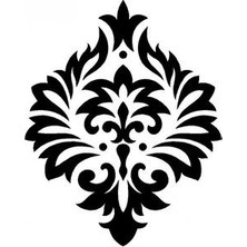 Stencil Sarayi Boyama Şablon Desenler - 4659