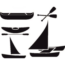 Stencil Sarayi Boyama Şablon Deniz - 4641