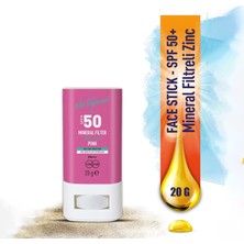 Eda Taşpınar Spf 50+ Mineral Filtreli Pembe Zinc Stick