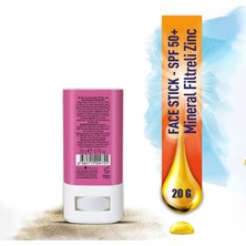 Eda Taşpınar Spf 50+ Mineral Filtreli Pembe Zinc Stick