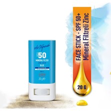 Eda Taşpınar Spf 50+ Mineral Filtreli Mavi Zinc Stick