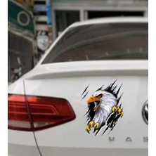 Sticker Usta Kartal Vahşi Pençe Beşiktaş Karakartal Araba Oto Motosiklet Sticker 00045