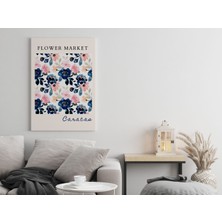 Pegziz Caracas Venezuela Botanik Renkli Çiçekler Dekoratif Kanvas Tablo - Modern Duvar Dekorasyon Sanatı