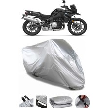 Breen Bmw F 750 Gs  Uyumlu Gri Su Geçirmez Motosiklet Brandası Premium