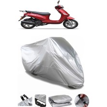 Breen Kanuni Wiki 125I Gri Su Geçirmez Motosiklet Brandası Premium