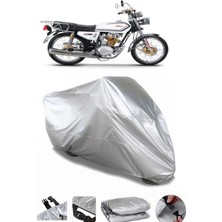 Breen Kuba Cg 100 Gri Su Geçirmez Motosiklet Brandası Premium