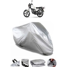 Breen Yuki Yk 125-7D Apollo Gri Su Geçirmez Motosiklet Brandası Premium