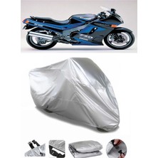 Breen Kawasaki Zzr 1100 Gri Su Geçirmez Motosiklet Brandası Premium