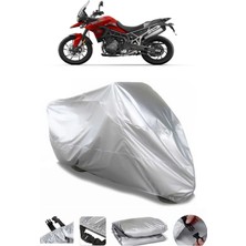 Breen Triumph Tiger 900 Gt Gri Su Geçirmez Motosiklet Brandası Premium