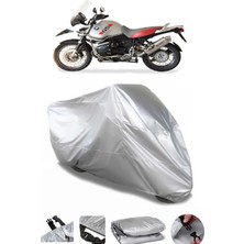 Breen Bmw R 1150 Gs Adventure Uyumlu  Gri Su Geçirmez Motosiklet Brandası Premium