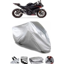 Breen Yamaha Yzf R25 Gri Su Geçirmez Motosiklet Brandası Premium