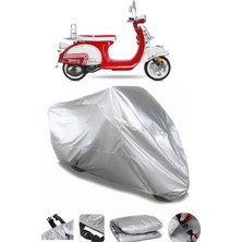 Breen Yuki ZN-100T-E5 Legend Gri Su Geçirmez Motosiklet Brandası Premium