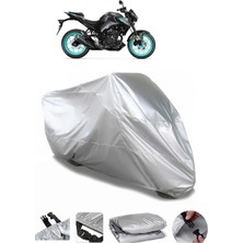Breen Yamaha Mt-25 Abs Gri Su Geçirmez Motosiklet Brandası Premium